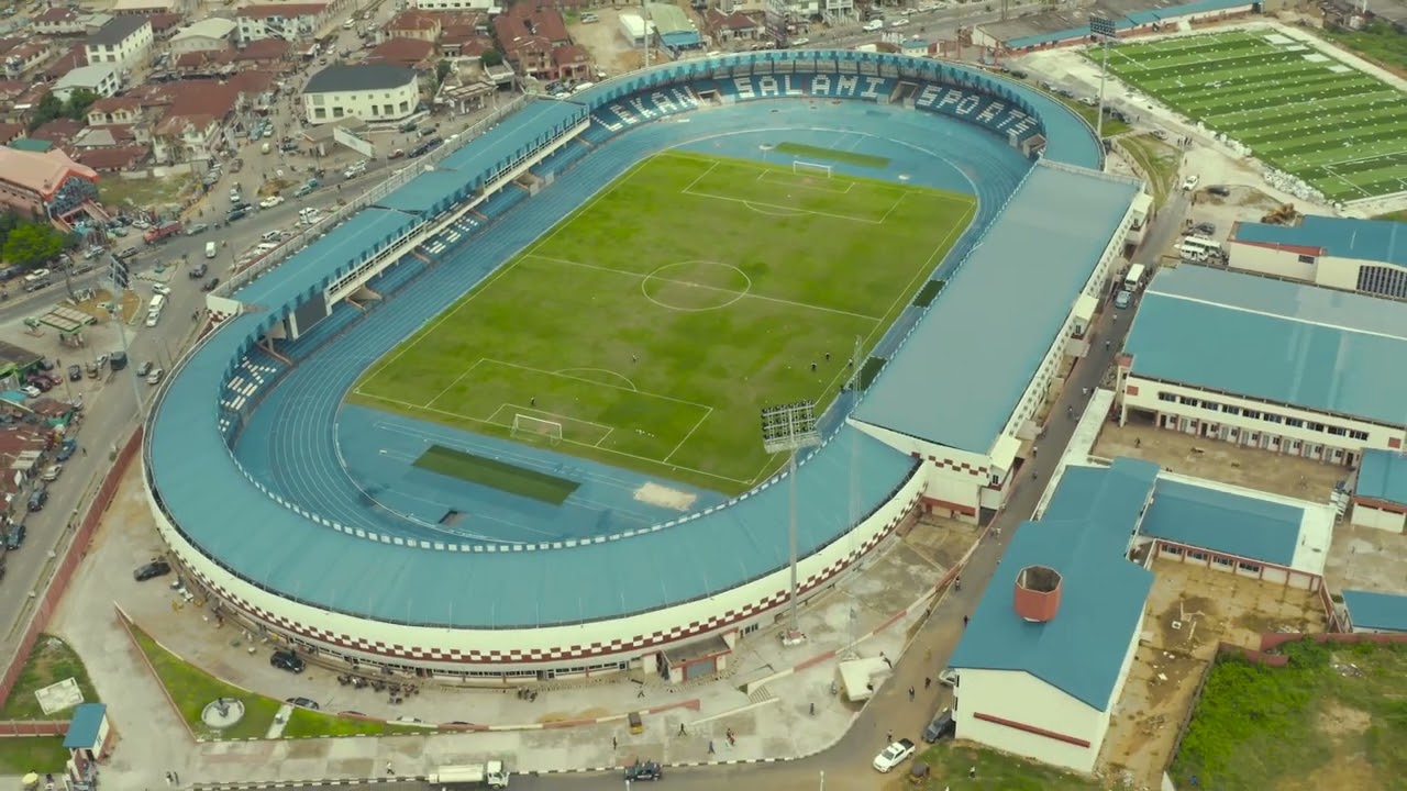 AERIAL VIEW OF THE MOST BEAUTIFUL STADIUM IN IBADAN DRONE EDIT BY AERIAL VIEW OF THE MOST BEAUTIFUL STADIUM IN IBADAN DRONE EDIT BY