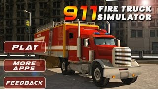 911 Rescue Fire Truck 3D Sim - Android Gameplay HD screenshot 2