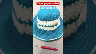 SOMBRERO a crochet #shorts