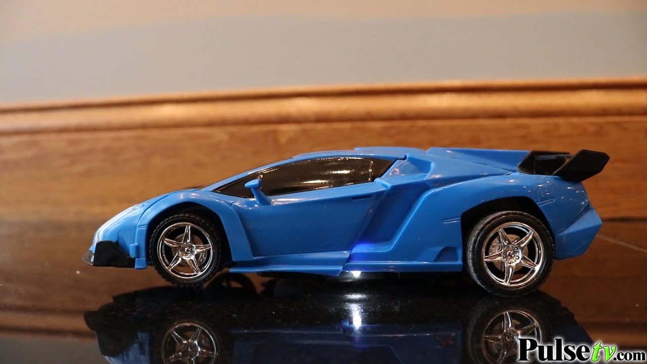 21st Century Toys Blue Remote Control Car/transformer 