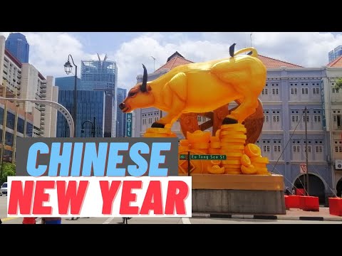 சீன புத்தாண்டு விளக்குகள் | Chinese New Year Singapore - எருது ஆண்டு 2021