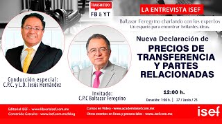 Nueva Declaración de PRECIOS DE TRANSFERENCIA Y PARTES RELACIONADAS Programa #147