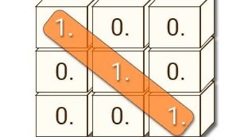 C program of 3x3 matrix