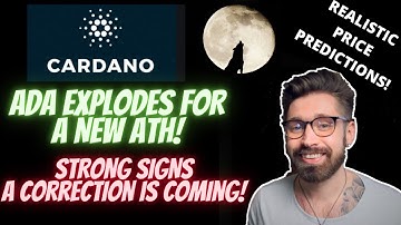 CARDANO PRICE PREDICTION 2021!!💎ADA EXPLODES!! BUT STRONG SIGNS WE WILL SOON SEE A CORRECTION!👁