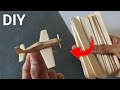 How to make  airplane out of icecream sticks extra 300 plane aeroplane howto