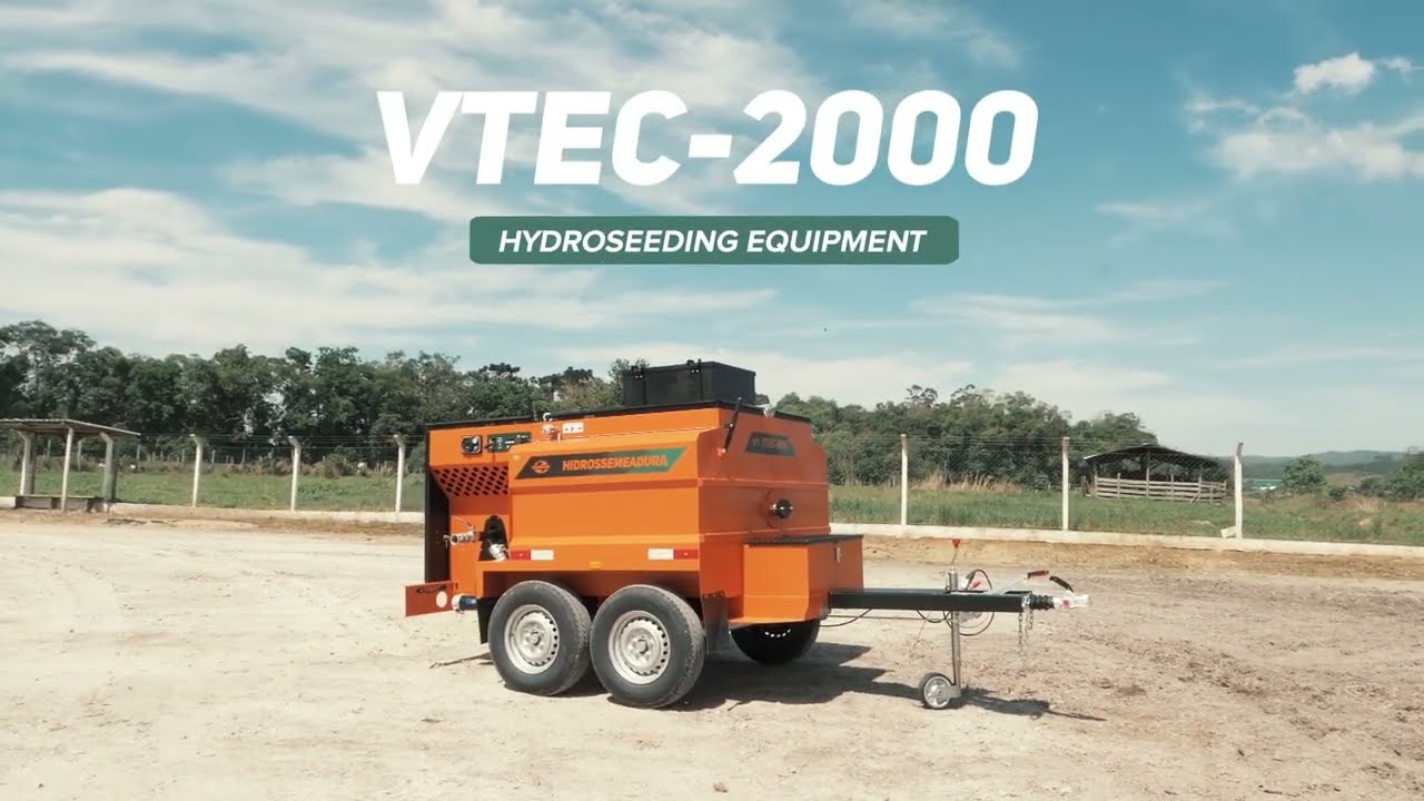 VTEC-2000 - HYDROSEEDING EQUIPMENT
