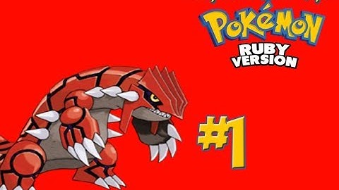 Pokemon Ruby Part 1 The OG Version Of Hoenn