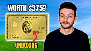 AMEX Business Gold UNBOXING (HIGH Annual Fee)