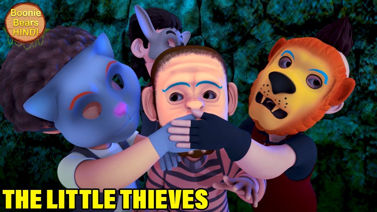 The Little Thieves | Horror Cartoon Story | Shiva Ep 64 | New Animated Story | Boonie Bears Hindi