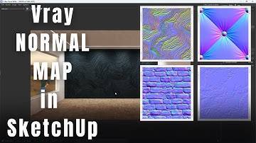 SketchUp Vray Bump map |How to creat normal map for Vray| Vray Normal Map Sketchuphindi |