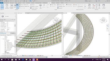 Free Form Rebar Generation for Spiral Ramp in Revit 2020