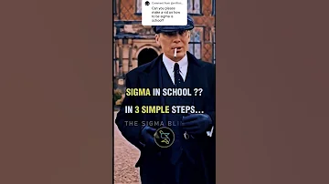 How to be SIGMA IN SCHOOL ~ Thomas Shelby Sigma Rule 😎🔥 #shorts #motivation #quotes #attitude