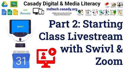 Part 2: Starting Class Livestream with Swivl and Zoom
