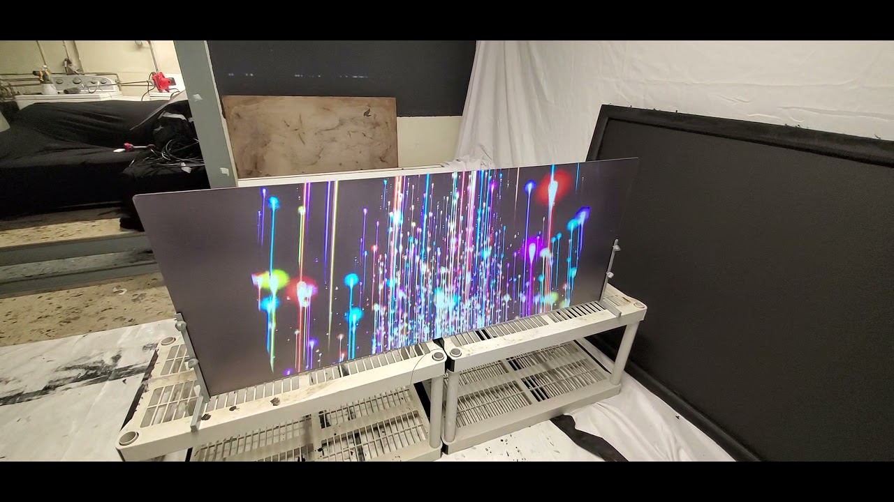 The BEST front and rear projection screen paint on the market! Dark ADV