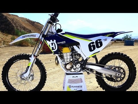 First Ride 2016 Husqvarna FC450 - Motocross Action Magazine