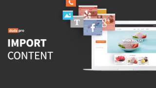HOW TO IMPORT CONTENT
