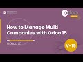 How to Manage Multi Companies with Odoo 15 | Odoo 15 Enterprise Edition |  Odoo 15 Functional Videos