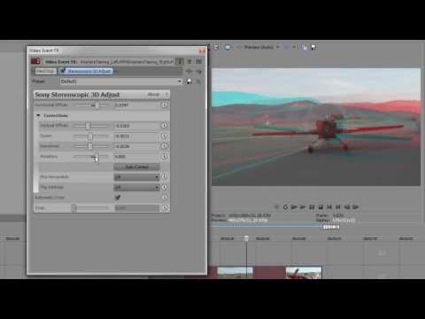 Sony Vegas Tutorials - Stereoscopic 3D Editing