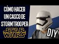 CÓMO HACER un CASCO de STORMTROOPER * STAR WARS * DIY Stormtrooper Helmet
