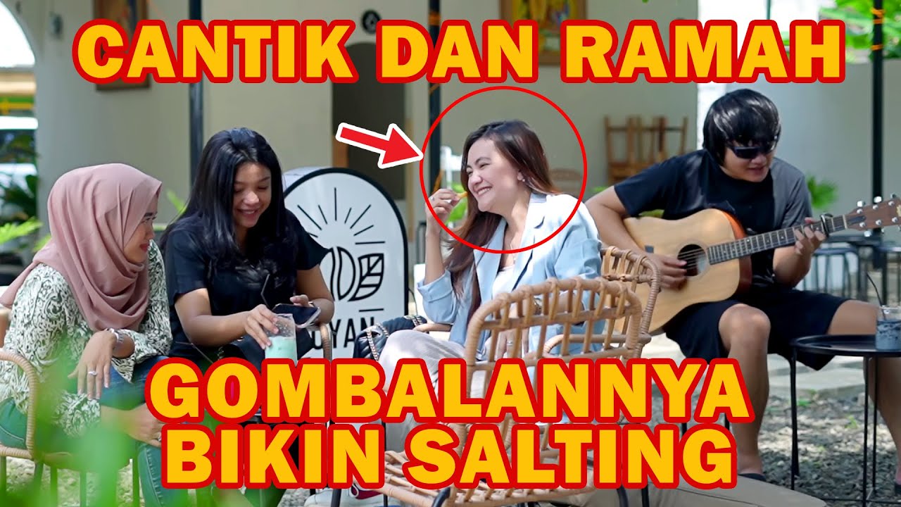 PRANK CAFE !!! CANTIK DAN RAMAH, GOMBALANNYA BIKIN SALTING