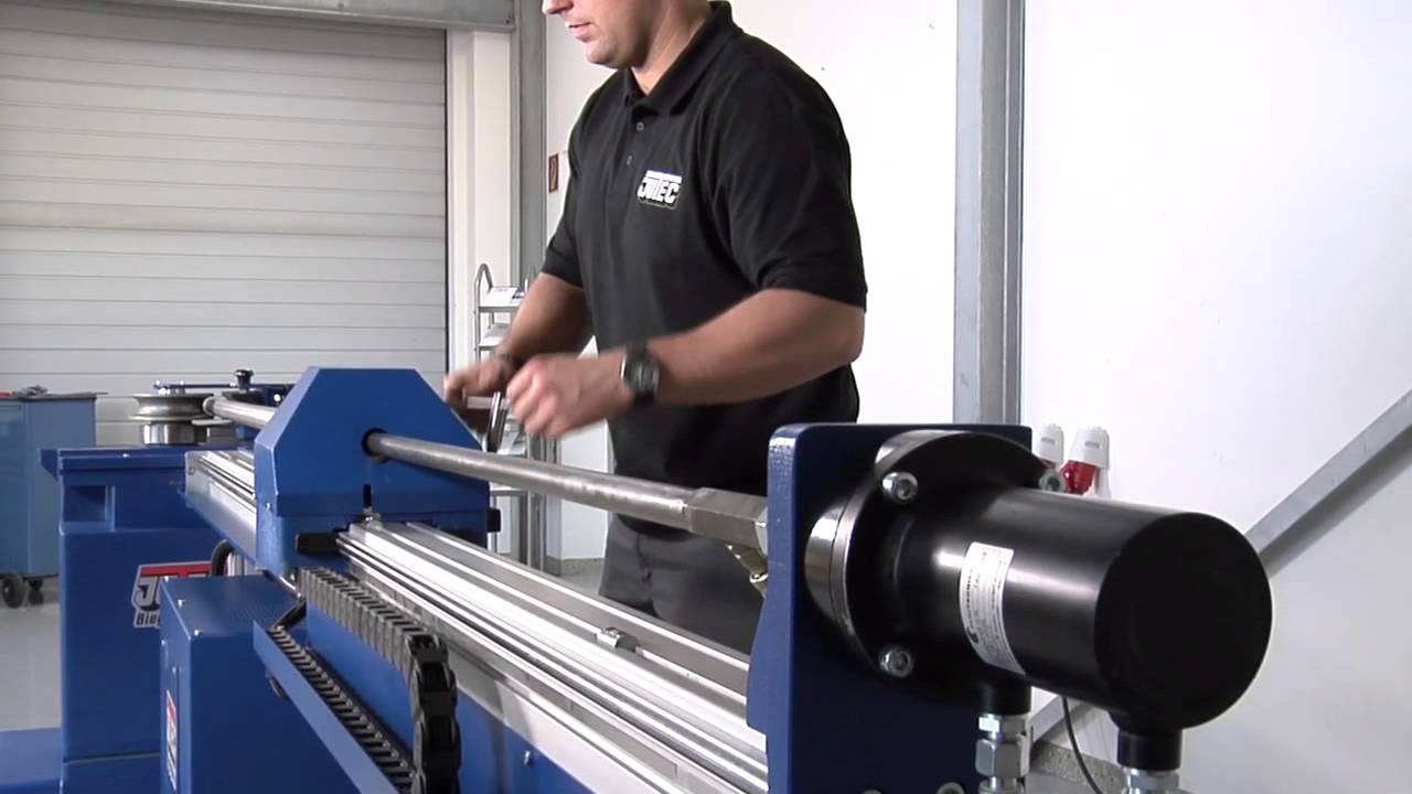 JUTEC Mandrel bending device 5000 semiautomatic YouTube
