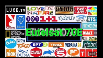 How To dish setting Eutelsat 70E new channel list 2025