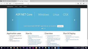 Adding Controller and View to ASP NET Core MVC