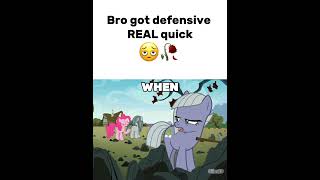 She Told On Herself 💀 #mlp #mylitlepony #memes #shorts #fyp
