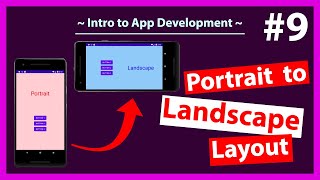Create an alternate activity layout | How to create portrait and landscape layouts in android studio screenshot 3