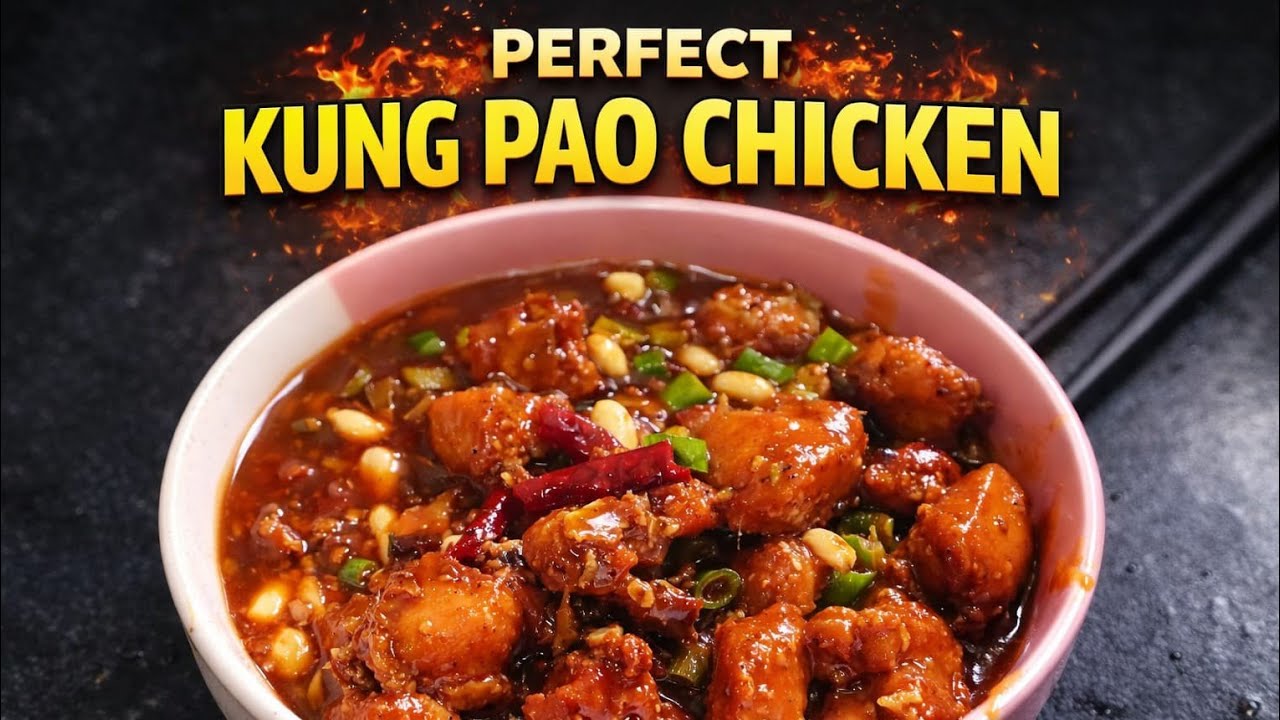 ঘরেই বানান পারফেক্ট কুংপাও চিকেন | Better Than Restaurant!