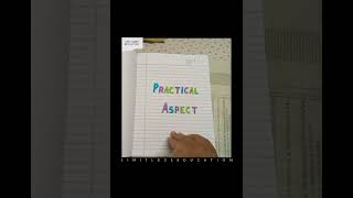 Report Writing Internship File B.Ed, B.El.Ed #file #youtubeshorts #education #internship