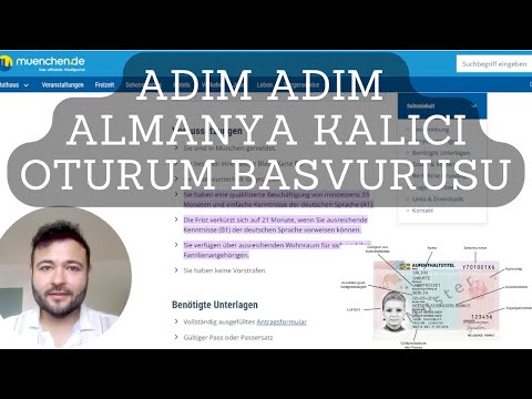 Almanya Kalıcı Oturum Başvurusu (Niederlassungserlaubnis) - Mavi Kart