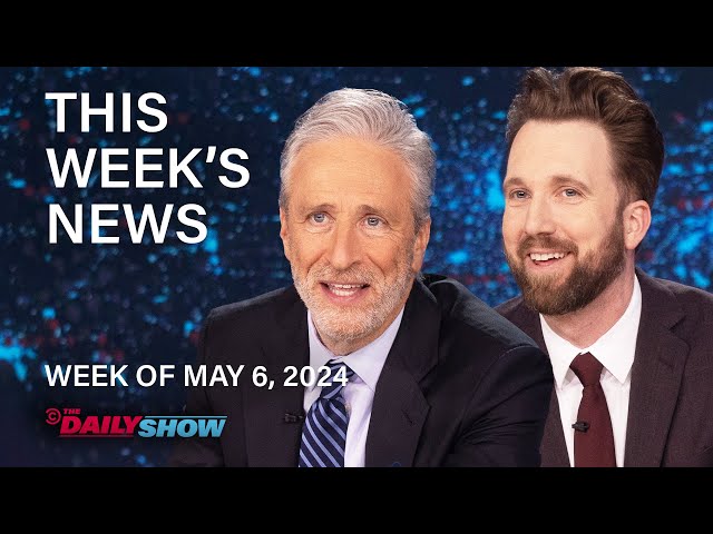 Jon Stewart on Israel, Trump Trial & Klepper on Kristi Noem's Disastrous Book Tour | The Daily Show class=