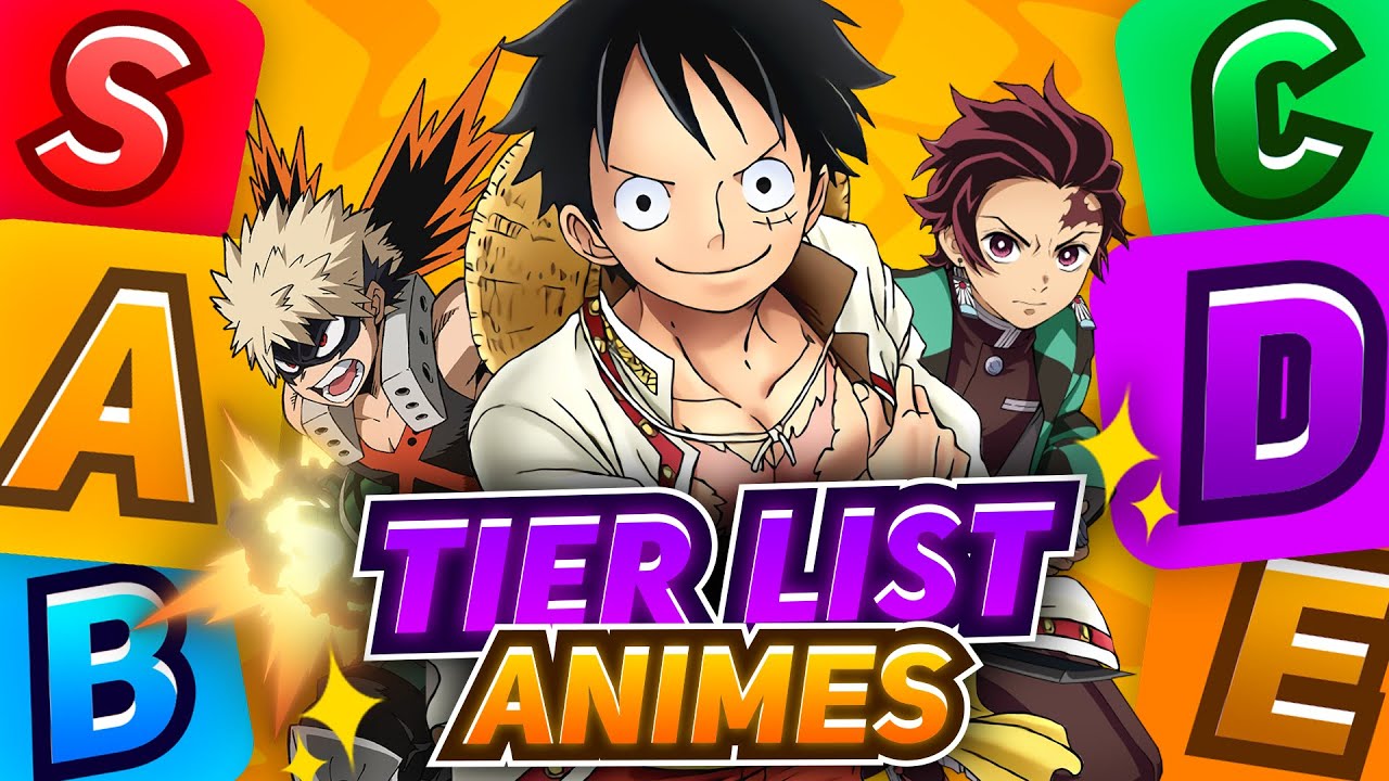 MA TIER LIST ANIMES (ça va faire mal) ✨