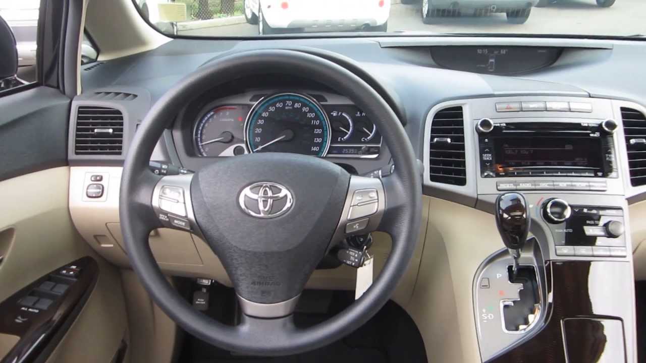 2010 Toyota Venza Black Stock M1403961 Interior Youtube
