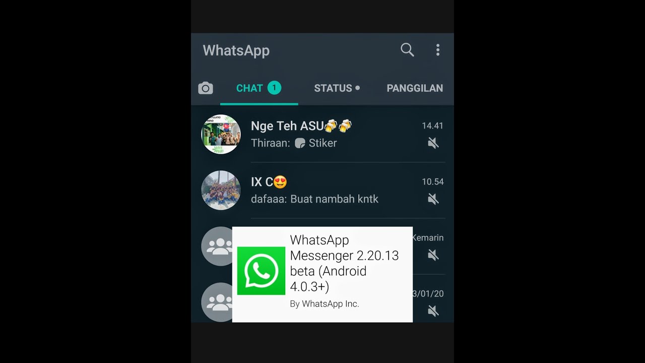 Whatsapp Dark Mode Versi 22013tanpa Harus Download Gb Whatsapp