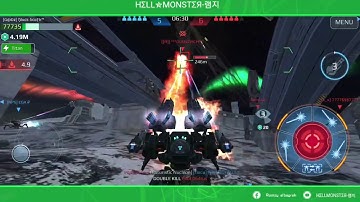 War robots  - hawk nucleon quarker mk2 maxed gameplay