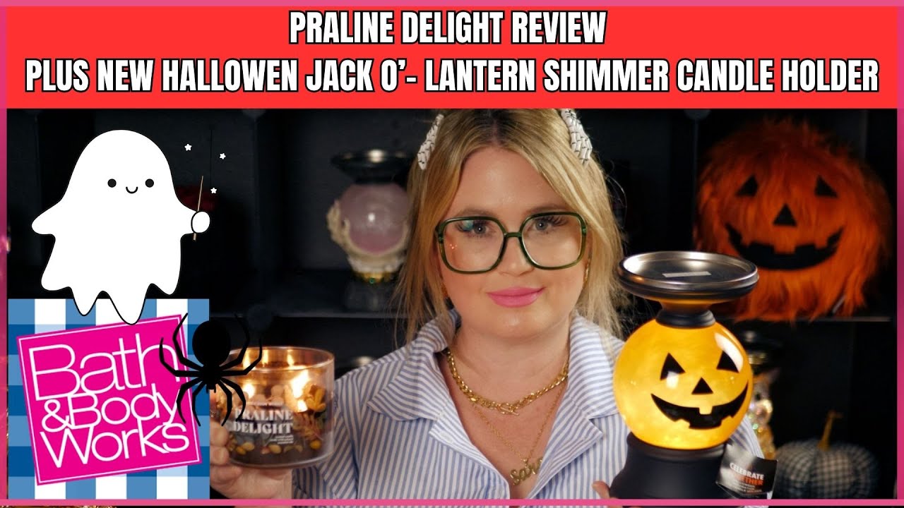 Bath & Body Works PRALINE DELIGHT CANDLE REVIEW PLUS Kohl's Halloween