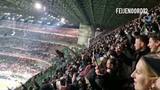 Chaos Uitvak Fluitsignaal Ac Milan-Feyenoord In Het San Siro