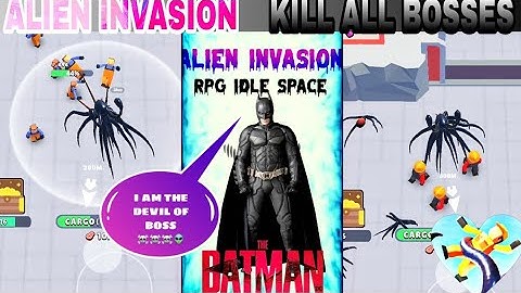 #Alien Invasion 👽 Idle Rpg - Kill all bosses Level 6
