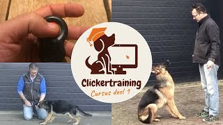 Hilarisch ui pil Clickertraining for dogs, part 1 - YouTube