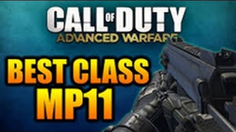 COD: AW "BEST ELITE CLASS SETUPS" MP11 GOLIATH