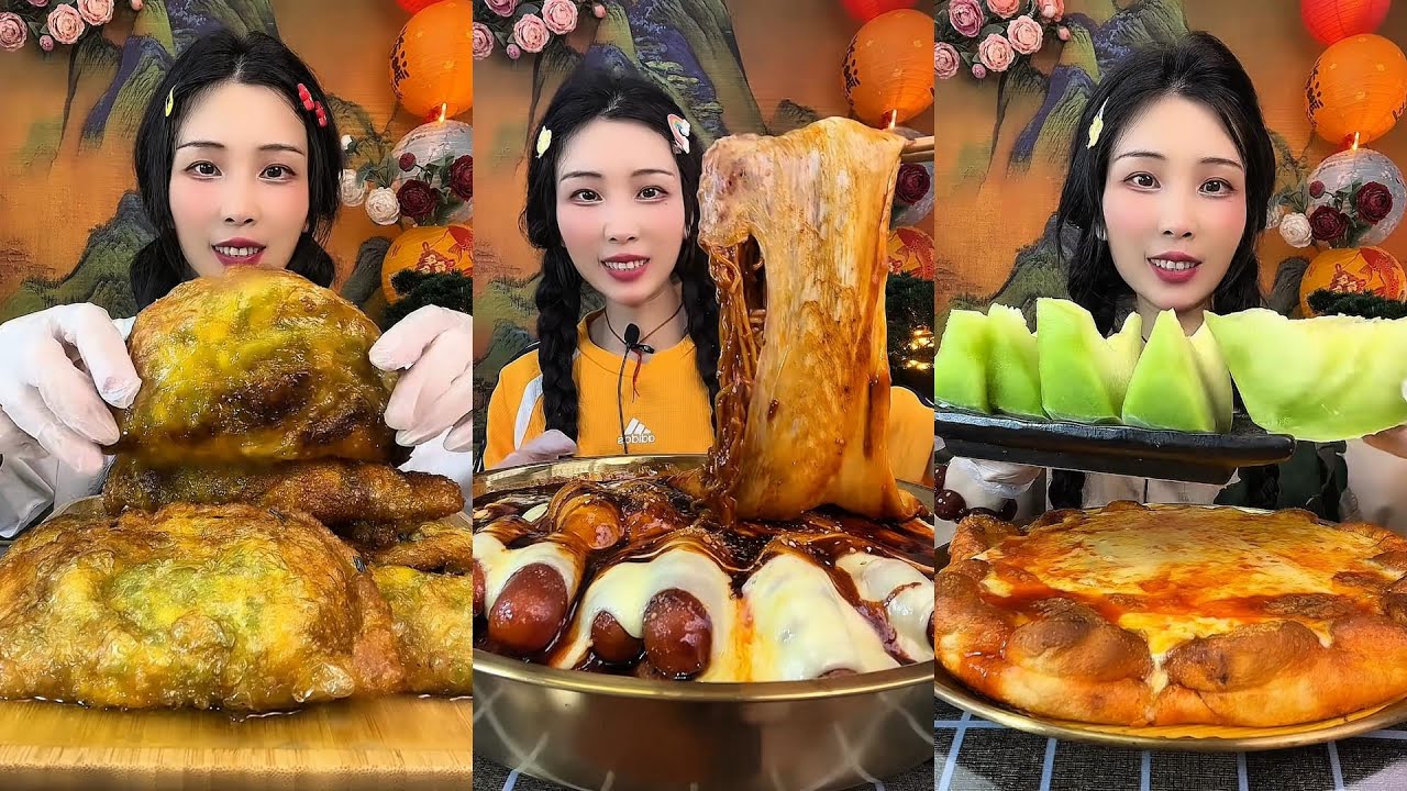 【ASMR】【MUKBANG】DELICIOUS DINING PROGRAM | HOMEMADE CHINESE FOOD | 食べる | 吃播 #咀嚼音