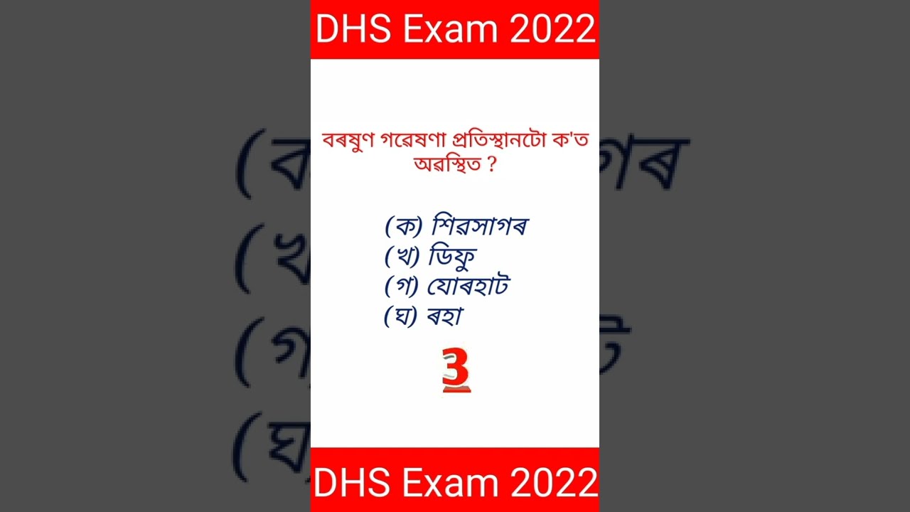 Assam General Knowledge 