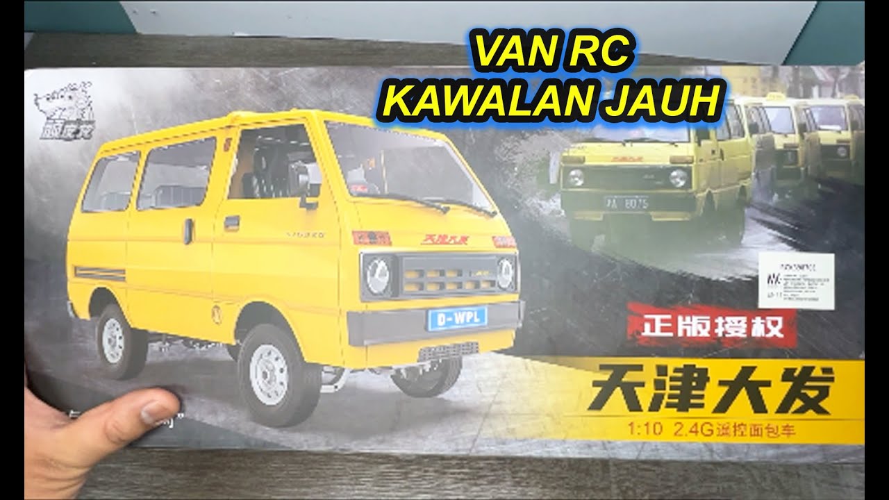 VAN RC REMOTE CONTROL VAN KAWALAN JAUH WPL D42 YouTube