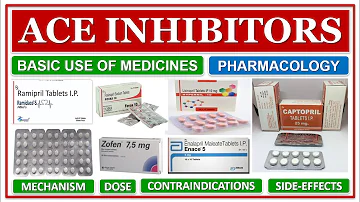 ACE INHIBITORS | MEDICINES | MECHANISM OF ACTION, PHARMACOLOGICAL CLASSIFICATION, USES, SIDE EFFECTS