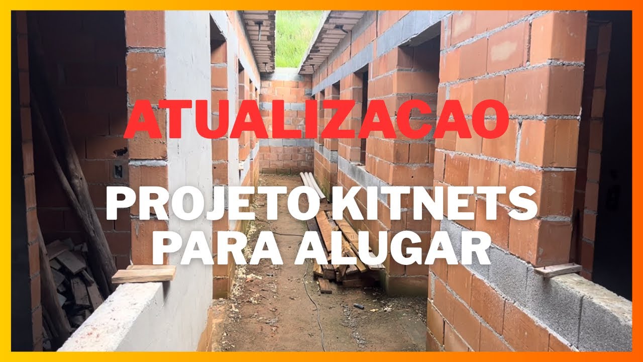 COMO ESTA as KITNETS para ALUGAR🏘️👷‍♂️