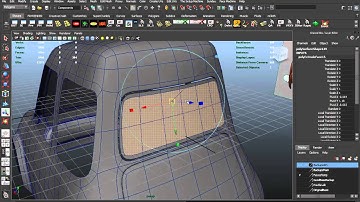 Creating A Stylized Car In Maya, The Complete Workflow - Part 2-7