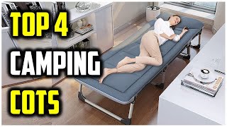 ✅Best Camping Cots For Side Sleepers In 2022-Camping Cots Review 2022