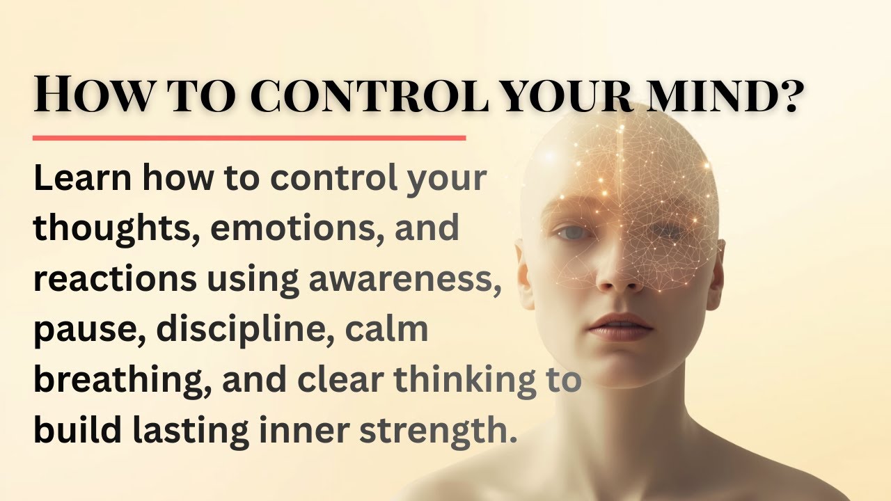 12 Powerful Tips to Control Your Mind and Emotions || Graded Reader || English Listening Practice